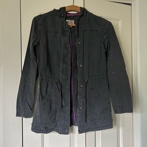 Women's Gray Utility Jacket